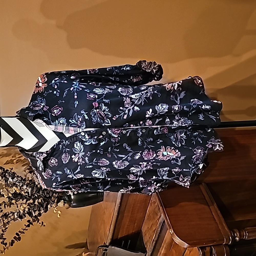Sundance Cino Floral Shirt sz L